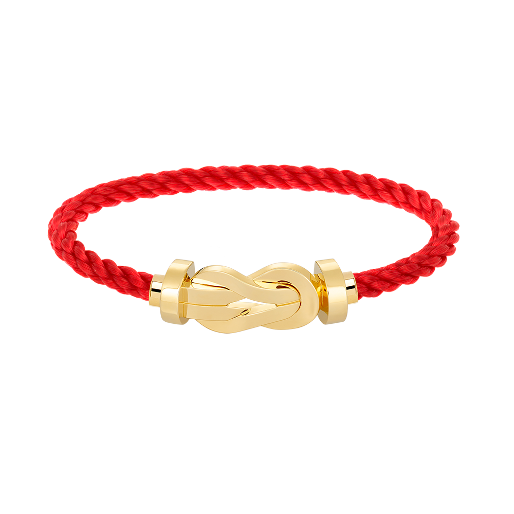 [OAKJURI Jewelry]CHANCE LARGE 8 FIGURE BUCKLE NO DIAMOND BRACELET GOLD