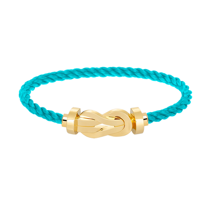 [OAKJURI Jewelry]CHANCE LARGE 8 FIGURE BUCKLE NO DIAMOND BRACELET GOLD