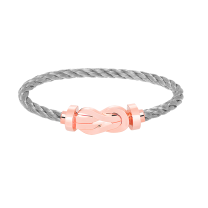[OAKJURI Jewelry]CHANCE LARGE 8 FIGURE BUCKLE NO DIAMOND BRACELET ROSE GOLD