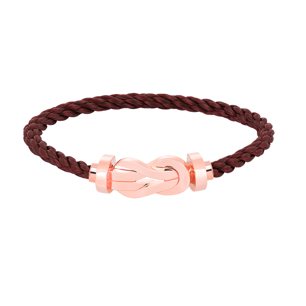 [OAKJURI Jewelry]CHANCE LARGE 8 FIGURE BUCKLE NO DIAMOND BRACELET ROSE GOLD