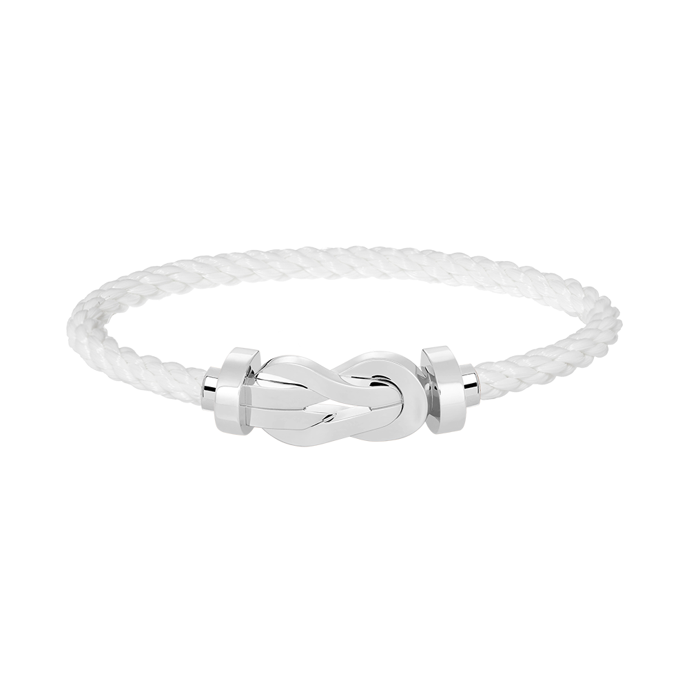 [OAKJURI Jewelry]CHANCE LARGE 8 FIGURE BUCKLE NO DIAMOND BRACELET SILVER