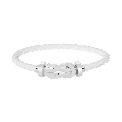 [OAKJURI Jewelry]CHANCE LARGE 8 FIGURE BUCKLE NO DIAMOND BRACELET SILVER