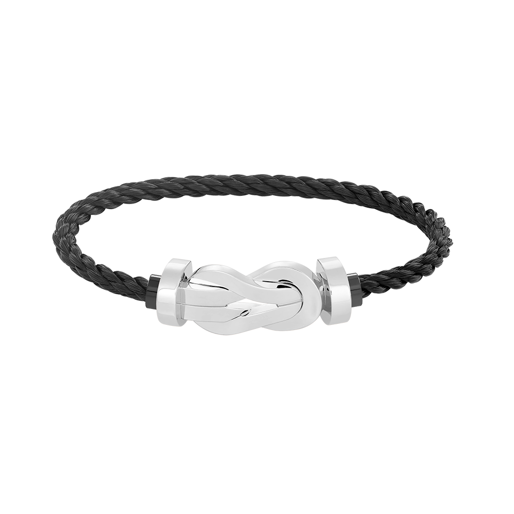 [OAKJURI Jewelry]CHANCE LARGE 8 FIGURE BUCKLE NO DIAMOND BRACELET SILVER
