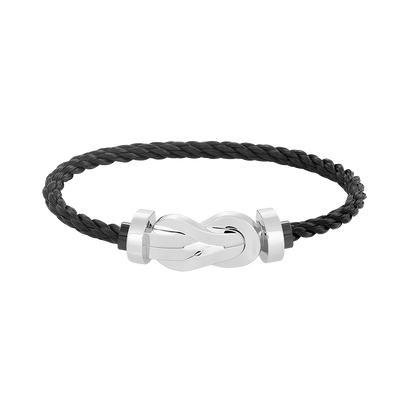 [OAKJURI Jewelry]CHANCE LARGE 8 FIGURE BUCKLE NO DIAMOND BRACELET SILVER