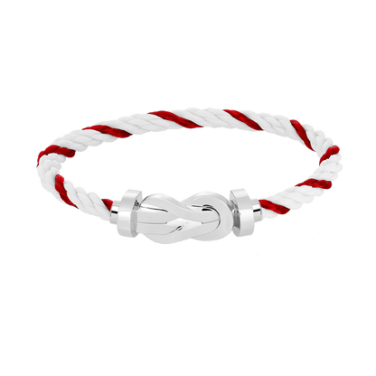 [OAKJURI Jewelry]CHANCE LARGE 8 FIGURE BUCKLE NO DIAMOND BRACELET SILVER