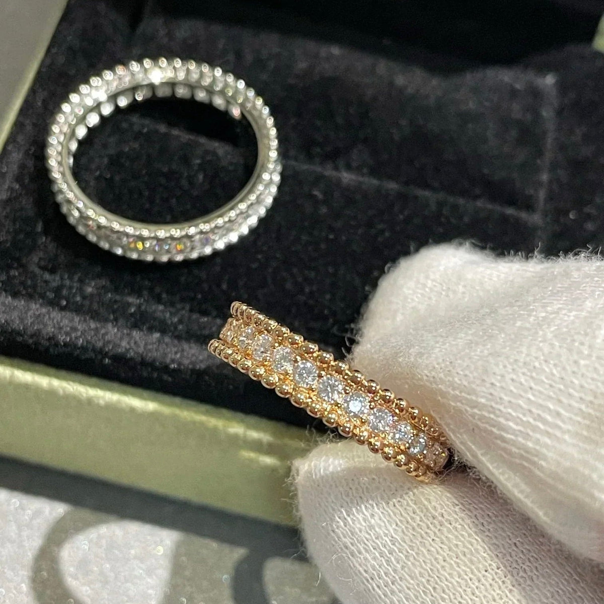 [OAKJURI Jewelry]PERLEE DIAMOND SILVER RING
