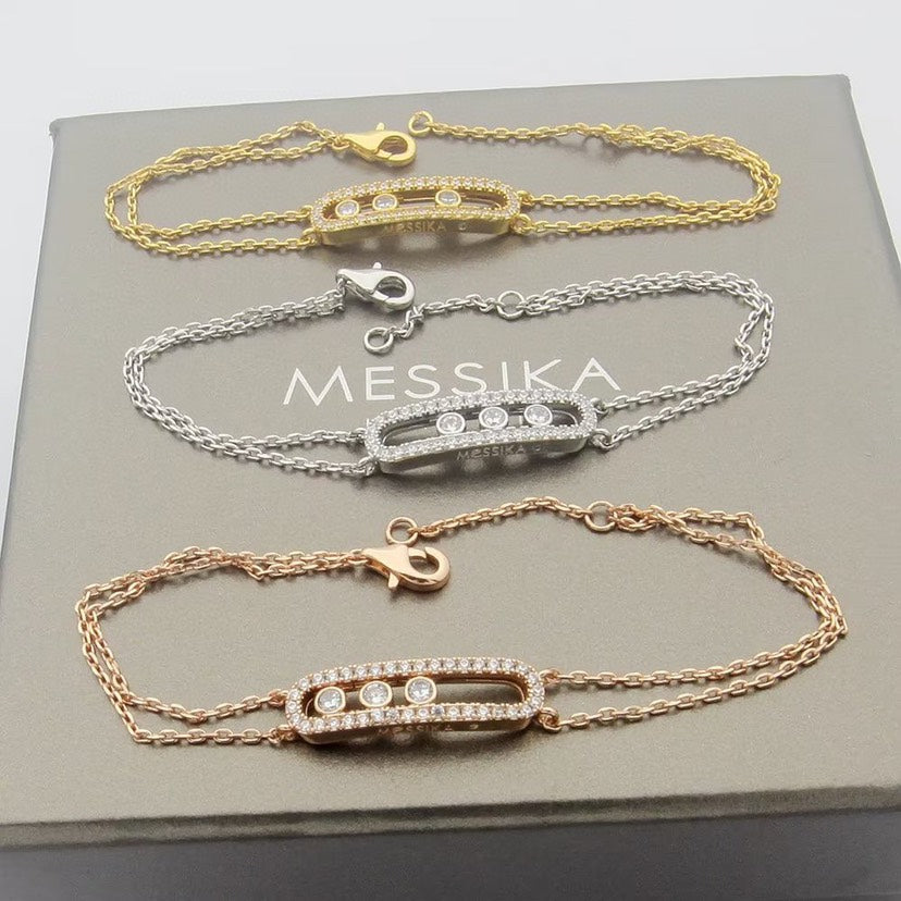 [OAKJURI Jewelry] Move Classique pavé bracelet
