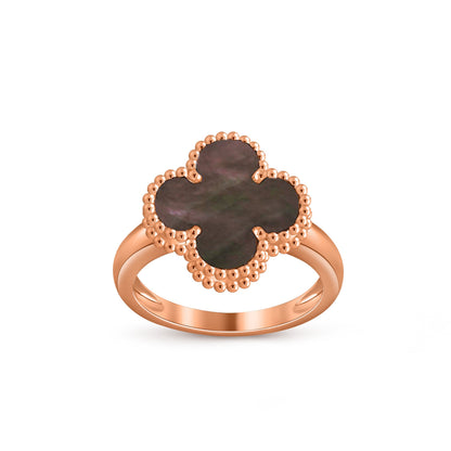 [OAKJURI Jewelry]CLOVER RING ROSE GOLD COLLECTION