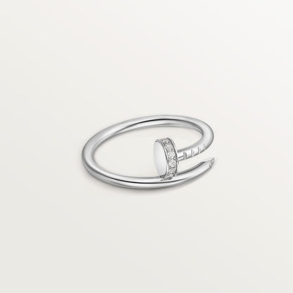 [OAKJURI Jewelry] JUSTE 1.8MM HALF DIAMOND RING