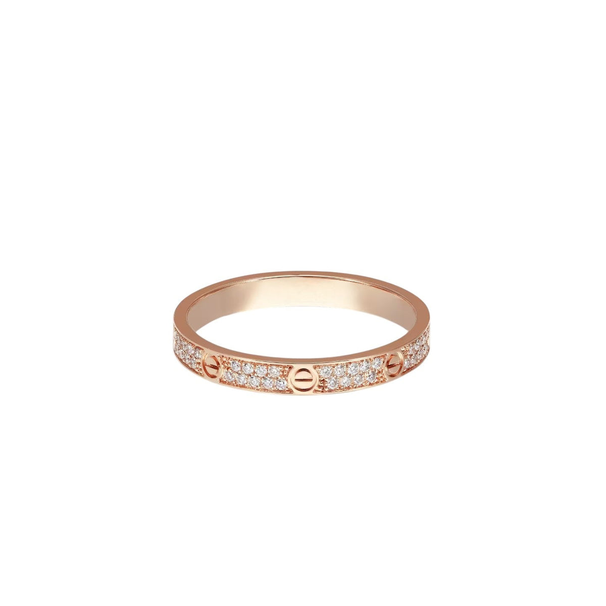 [OAKJURI Jewelry] LOVE RING 2.65MM DIAMOND