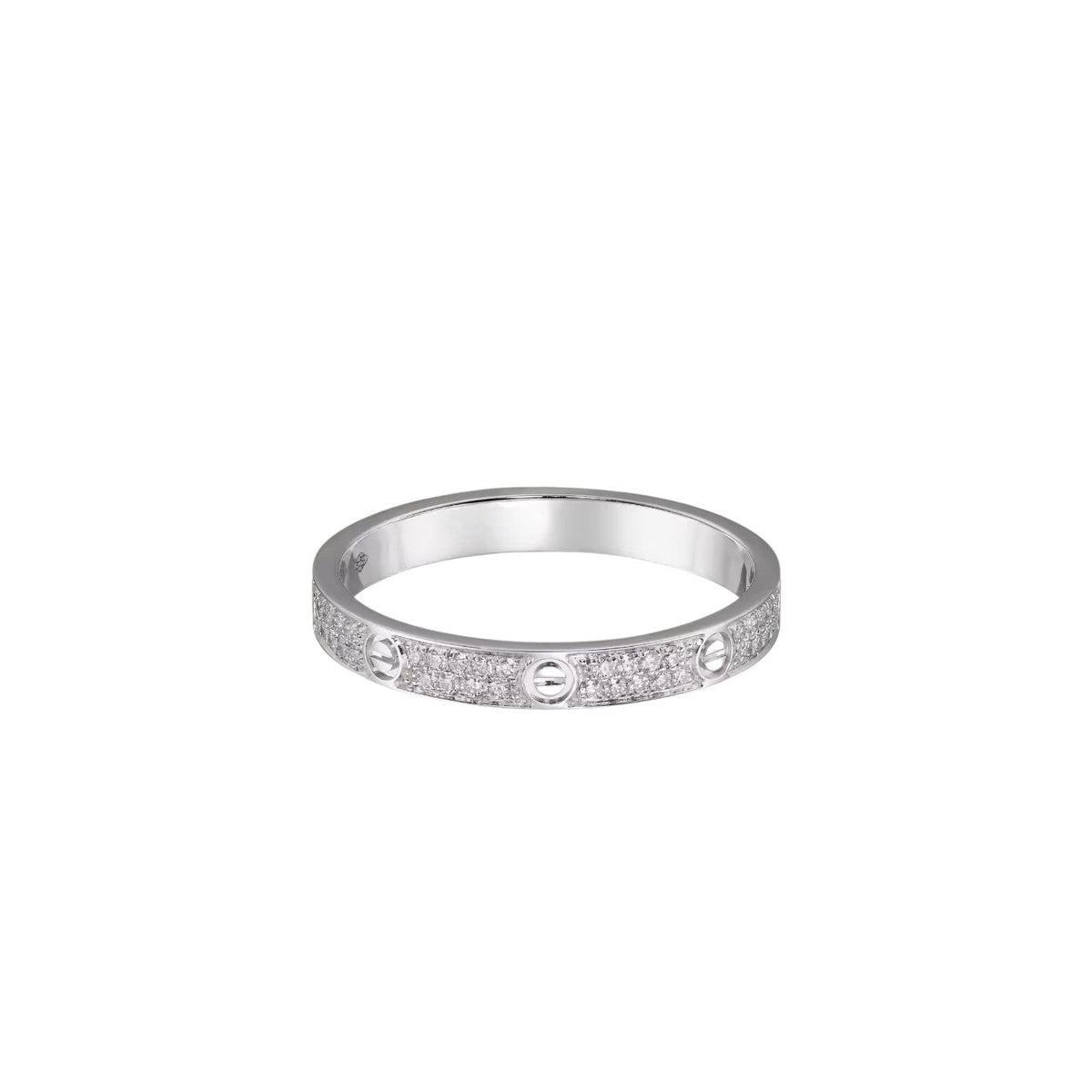 [OAKJURI Jewelry] LOVE RING 2.65MM DIAMOND