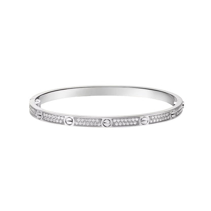 [OAKJURI Jewelry] LOVE BRACELET 3.65MM DIAMOND-PAVED