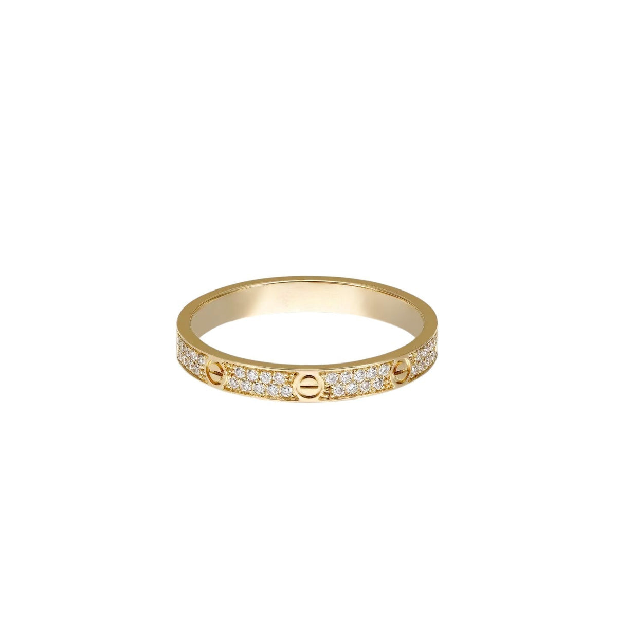 [OAKJURI Jewelry] LOVE RING 2.65MM DIAMOND