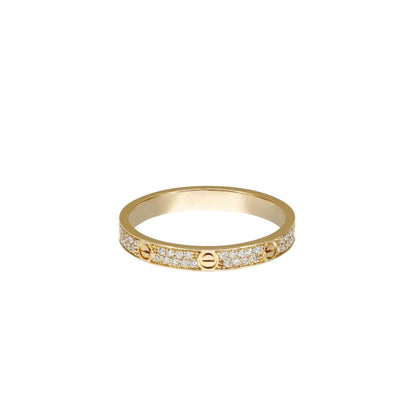[OAKJURI Jewelry] LOVE RING 2.65MM DIAMOND