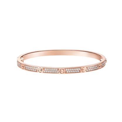 [OAKJURI Jewelry] LOVE BRACELET 3.65MM DIAMOND-PAVED