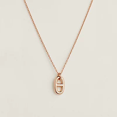 [OAKJURI Jewelry]HM PIG NOSE NECKLACE