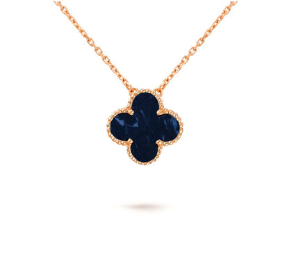 [OAKJURI Jewelry]CLOVER 15MM SINGLE FLOWER NECKLACE COLLECTION