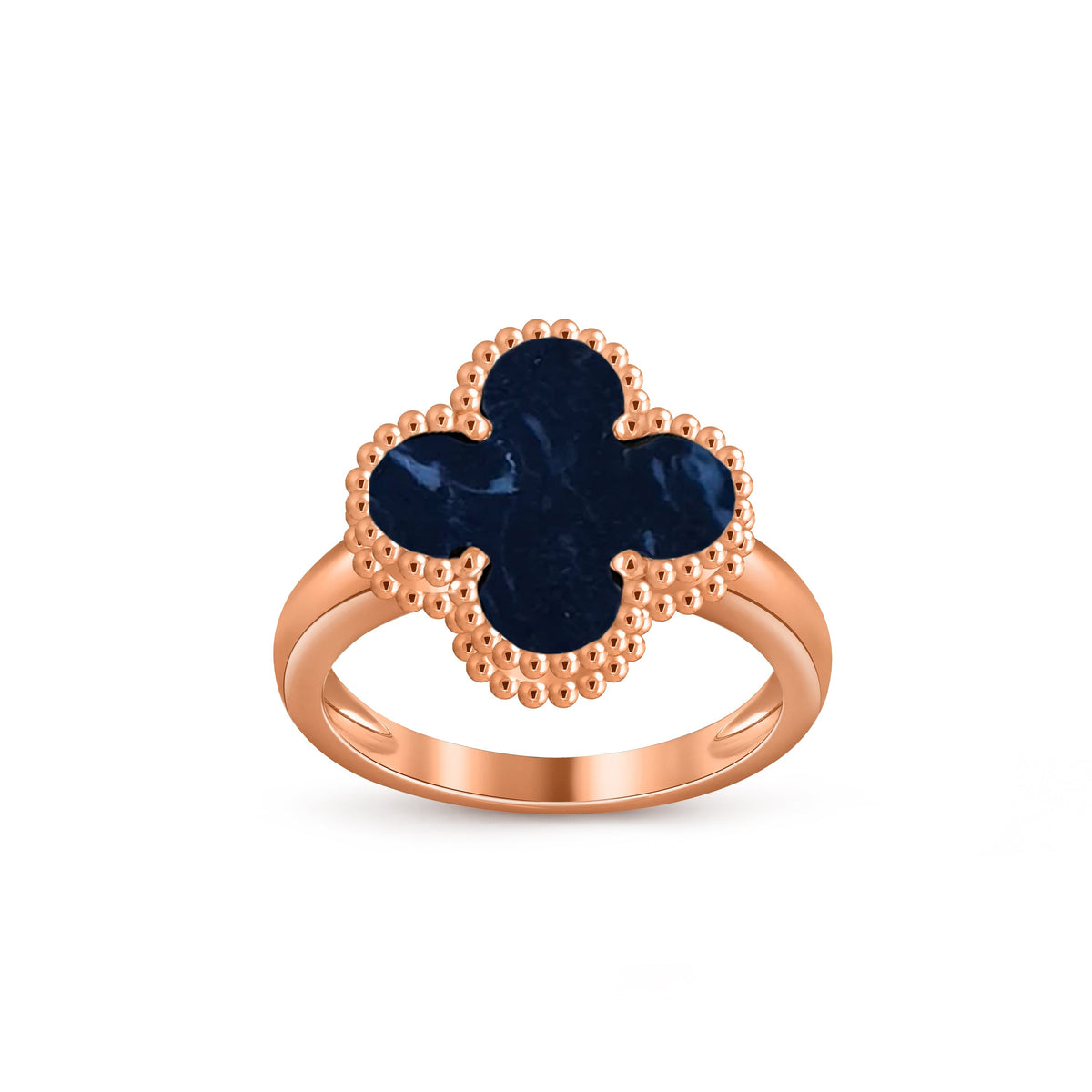 [OAKJURI Jewelry]CLOVER RING ROSE GOLD COLLECTION