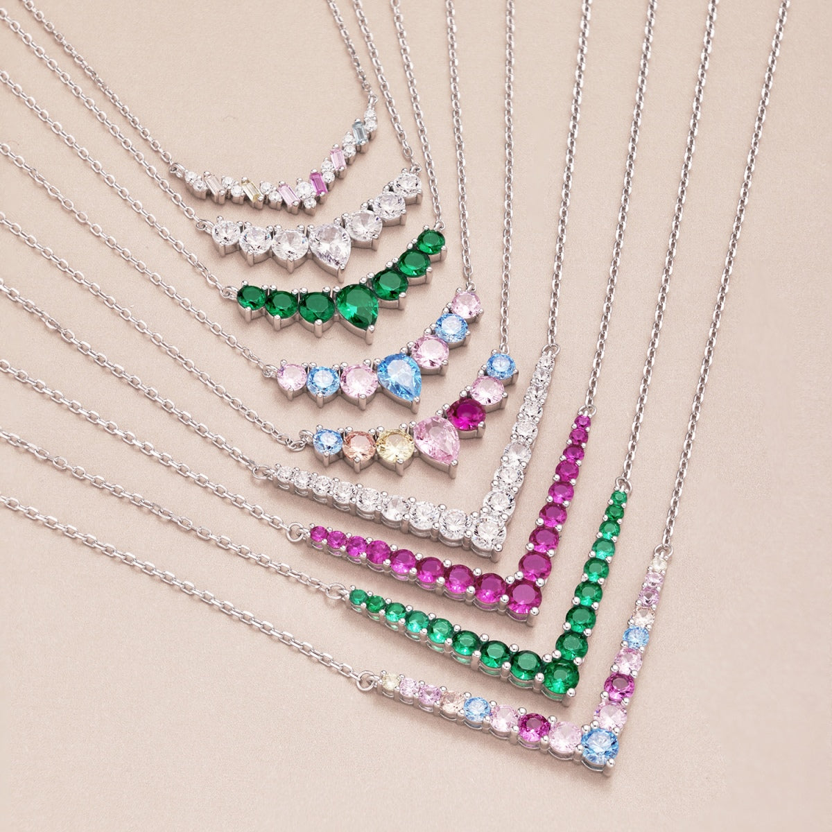 [Lumi Jewellery]Ornate Round Cut Necklace