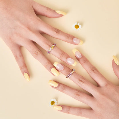 [Lumi Jewellery]Energetic Elegant Radiant Cut Party Ring