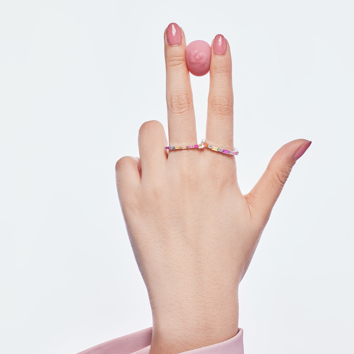 [Lumi Jewellery]Lively In Shades Elegant Radiant Cut Daily Ring