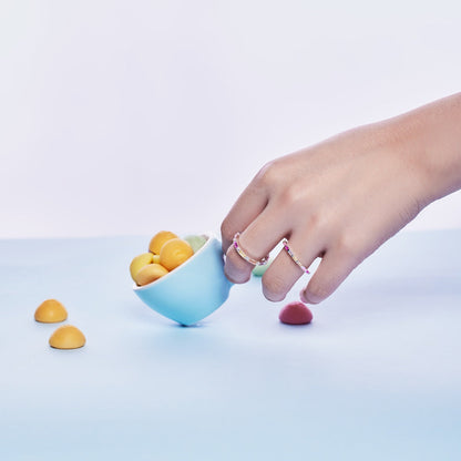 [Lumi Jewellery]Lively In Shades Elegant Radiant Cut Daily Ring