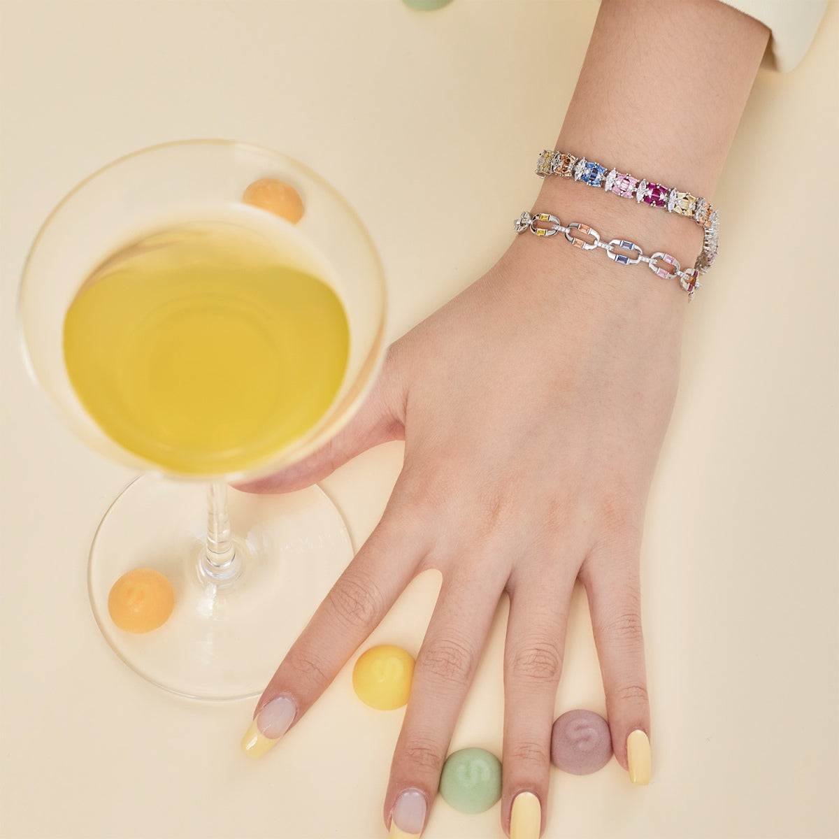 [Lumi Jewellery]Dazzling Colorful Daily Bracelet