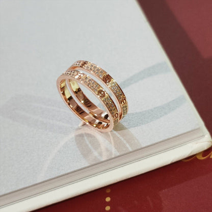 [OAKJURI Jewelry] LOVE RING 2.65MM DIAMOND