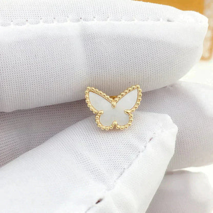 [OAKJURI Jewelry]SWEET BUTTERFLY MOP EARSTUDS