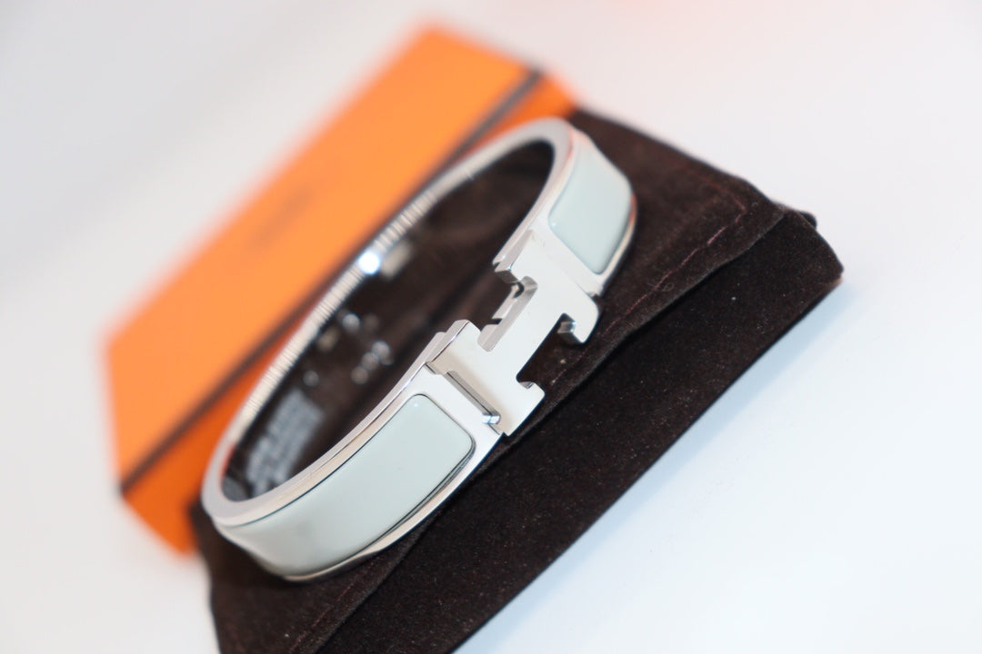 [OAKJURI Jewelry]H LIGHT BLUE BRACELET