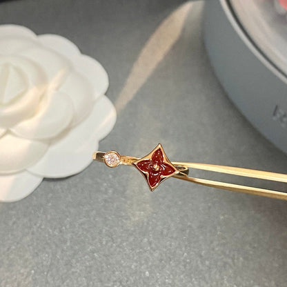 [OAKJURI Jewelry]STAR 1 DIAMOND OPEN RING