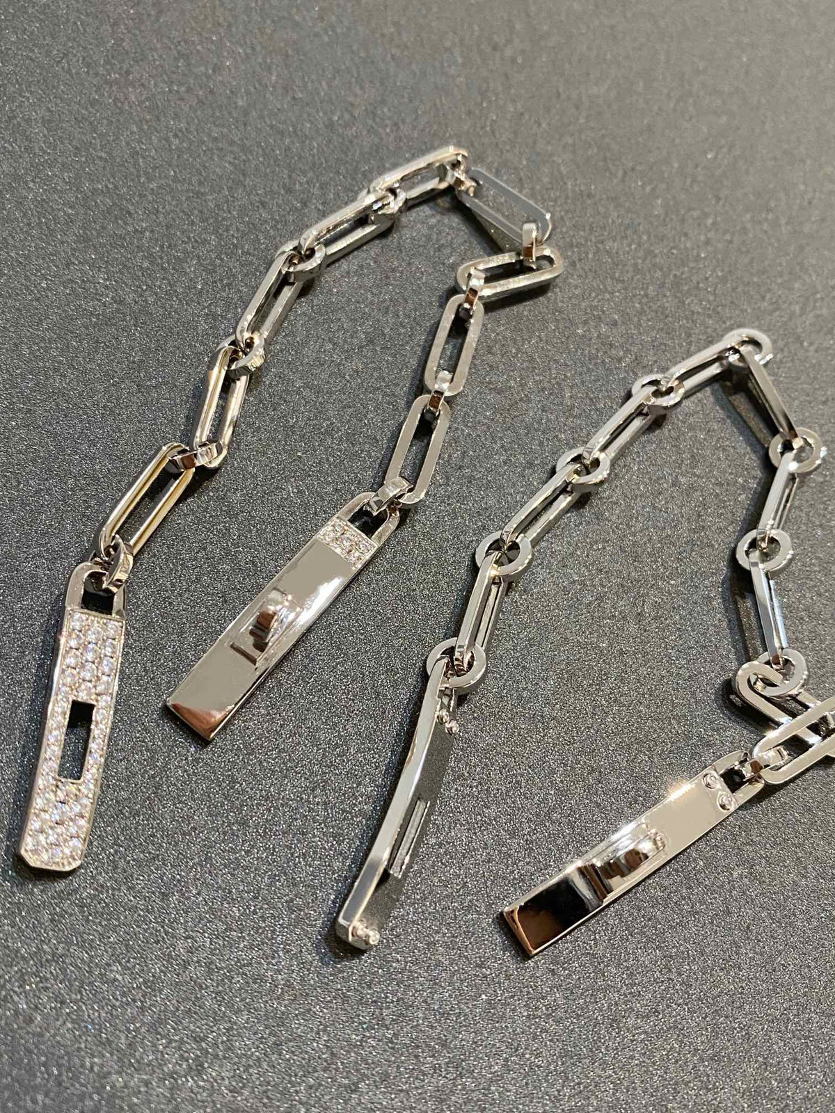 [OAKJURI Jewelry]CHAINE BRACELET SMALL MODEL DIAMOND