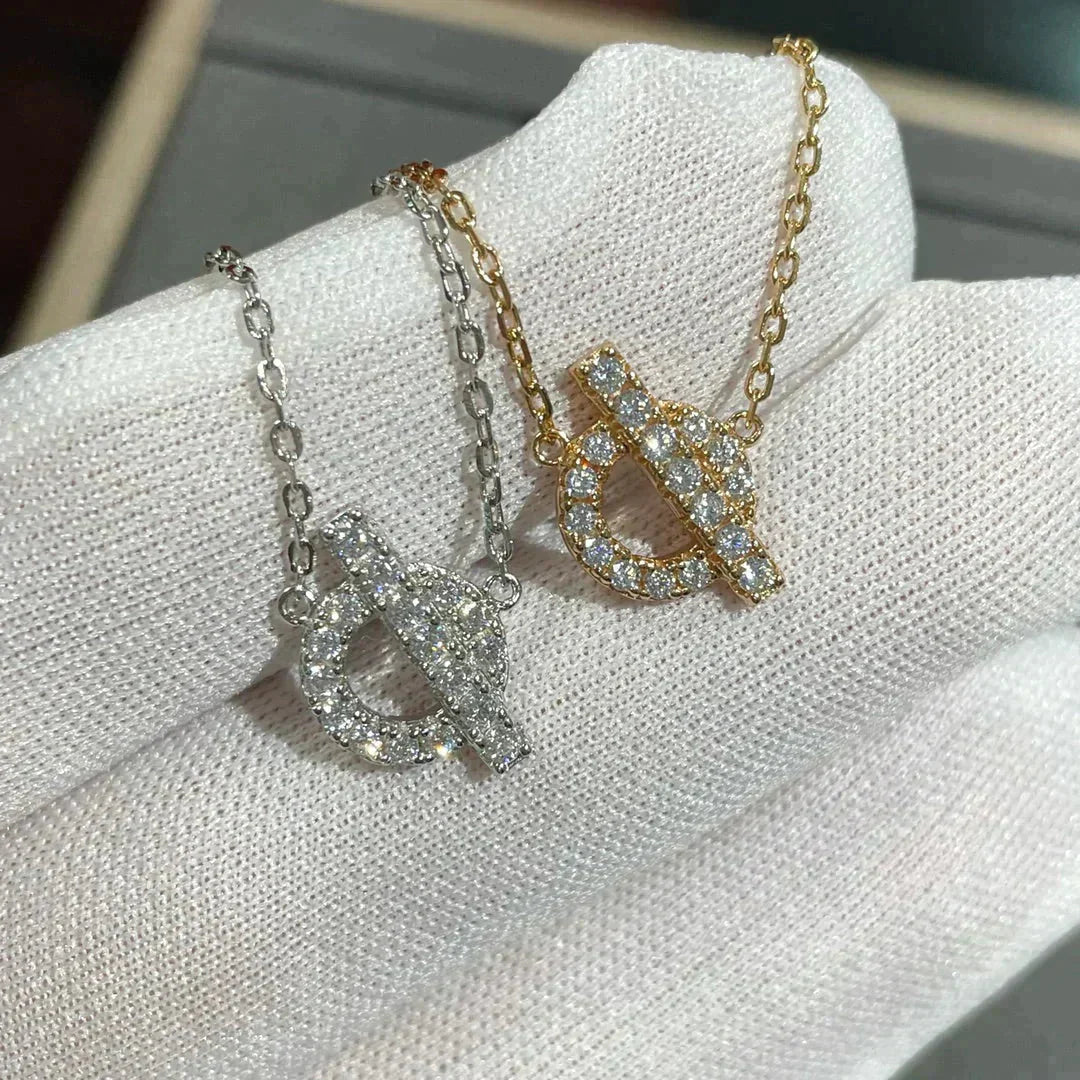 [OAKJURI Jewelry]ECHAPEE NECKLACE DIAMOND