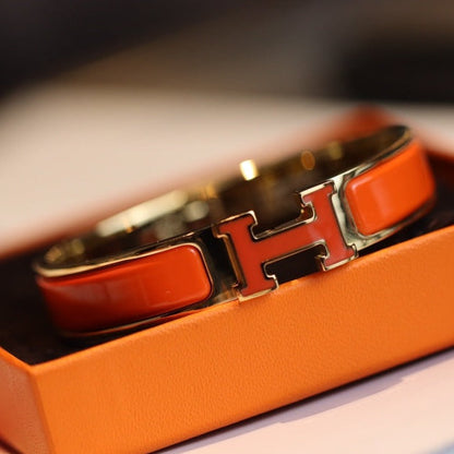 [OAKJURI Jewelry]H BRACELET 12MM GOLD