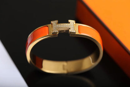 [OAKJURI Jewelry]H BRACELET GOLD DIAMOND