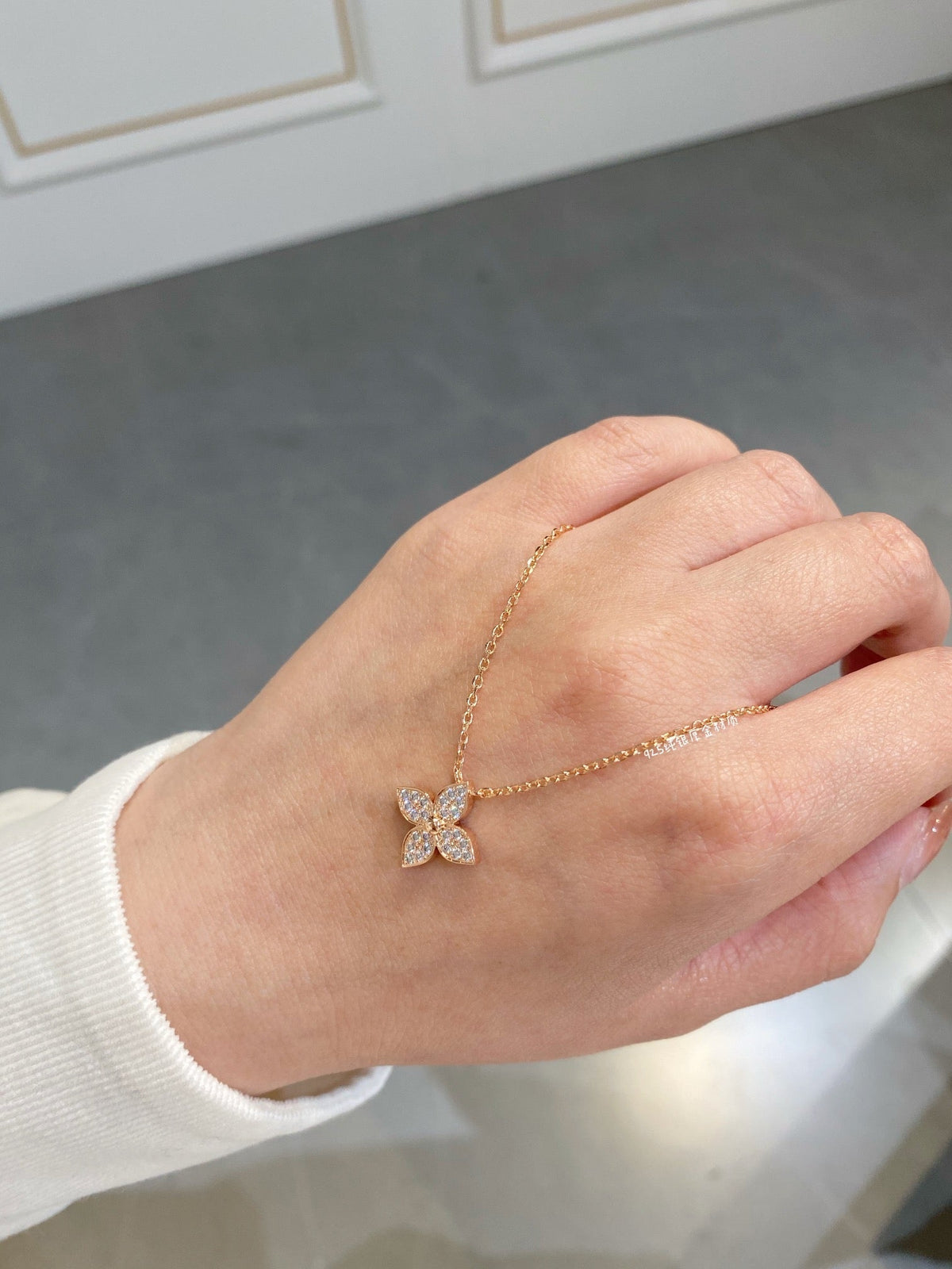 [OAKJURI Jewelry]STAR DIAMOND NECKALCE