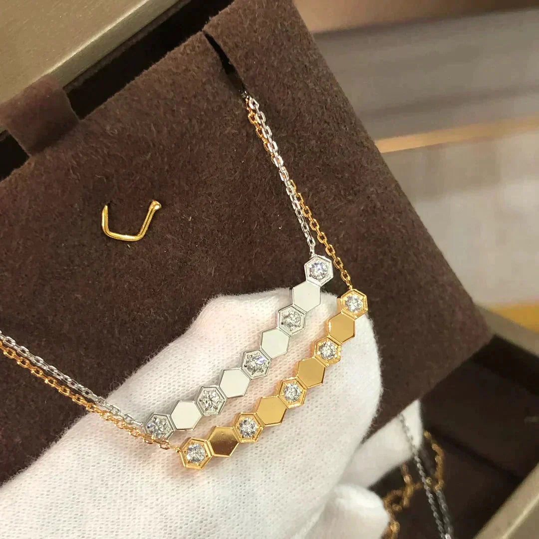 [OAKJURI Jewelry]BEE LOVE NECKLACE DIAMOND