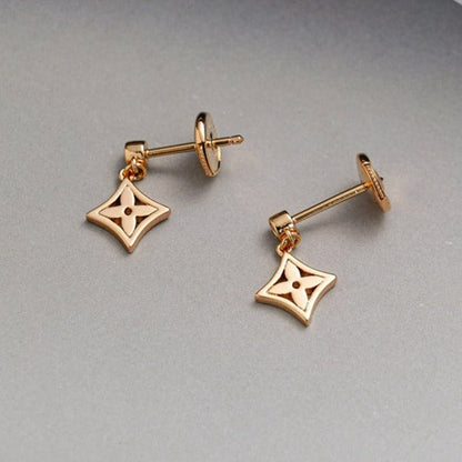 [OAKJURI Jewelry]STAR EARRINGS GOLD