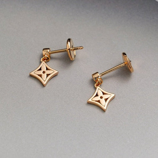 [OAKJURI Jewelry]STAR EARRINGS GOLD