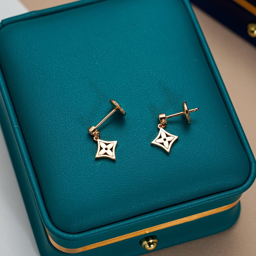 [OAKJURI Jewelry]STAR EARRINGS GOLD