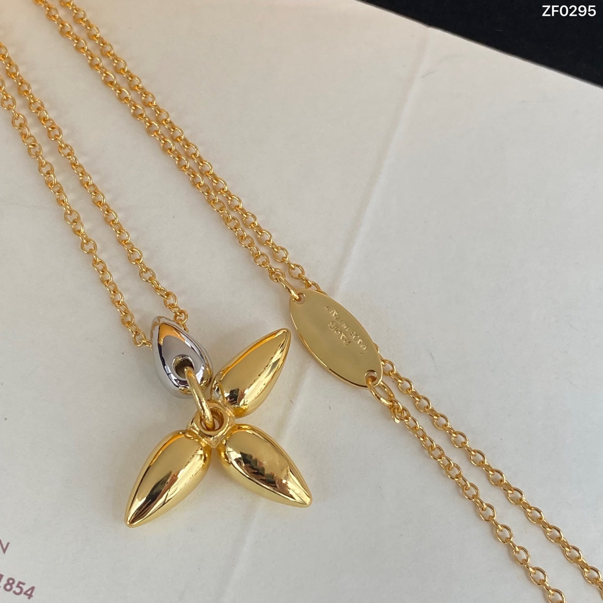 [OAKJURI Jewelry]LOUISETTE PEDANT GOLD NECKLACE