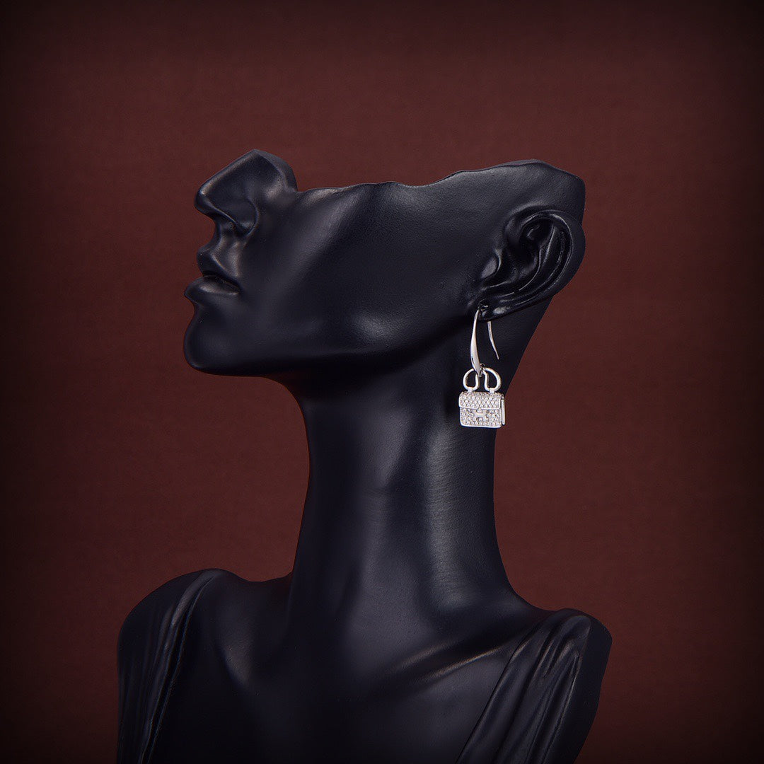 [OAKJURI Jewelry]KELLY DIAMOND EARRINGS