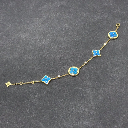 [OAKJURI Jewelry]STAR AND SUN TURQUOISE 4 MOTIFS 3 DIAMONDS