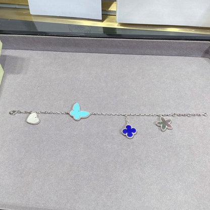 [OAKJURI Jewelry]LUCKY SPRING SILVER BRACELET 4 MOTIF
