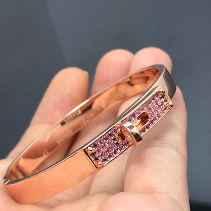 [OAKJURI Jewelry]KELLY BRACELET PINK DIAMOND