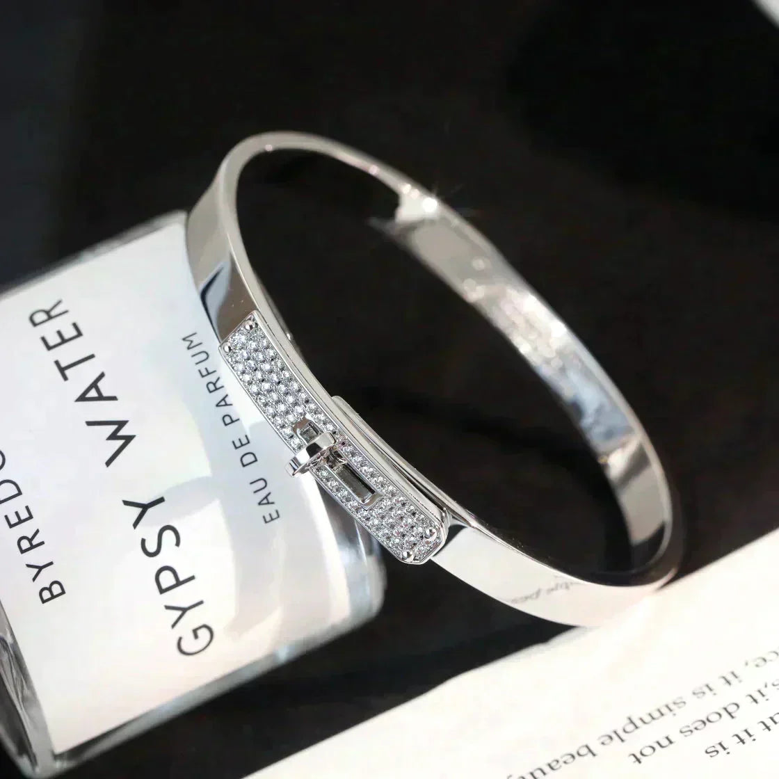 [OAKJURI Jewelry]KELLY SILVER DIAMOND BRACELET