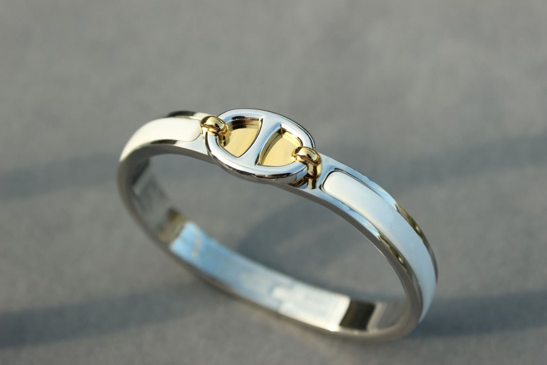 [OAKJURI Jewelry]CLIC CHAINE SILVER BRACELET