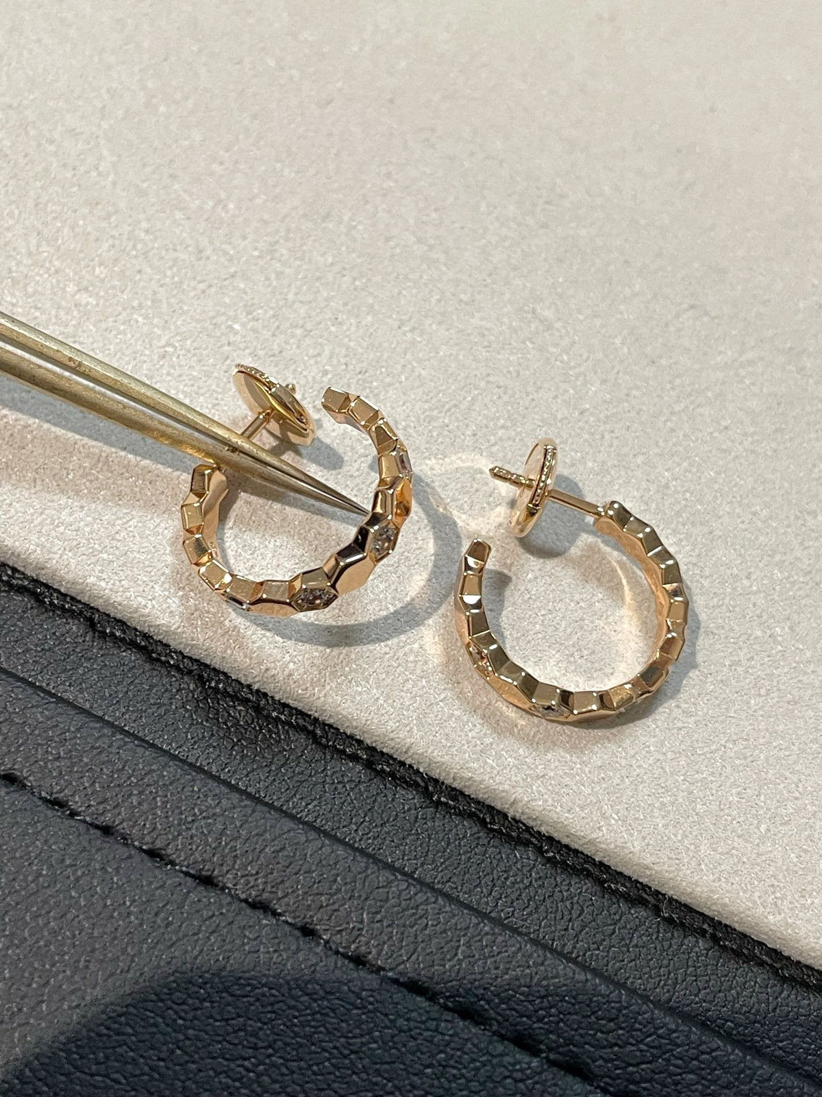[OAKJURI Jewelry]Hollow Design Four-Leaf Clover Flower Shape Ring