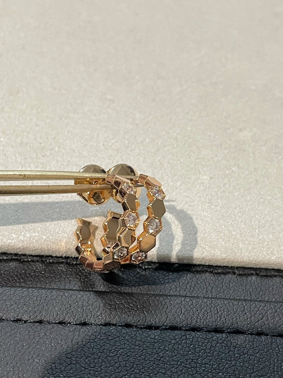 [OAKJURI Jewelry]Hollow Design Four-Leaf Clover Flower Shape Ring