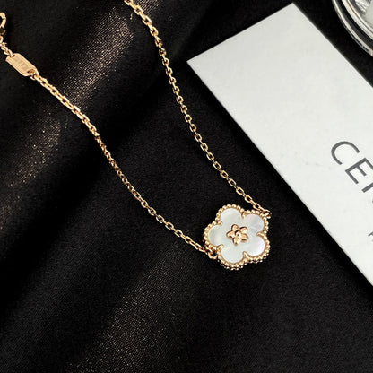 [OAKJURI Jewelry]LUCKY SPRING ROSE GOLD MOP BRACELET